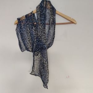 Shifon Animal Printed Scarf